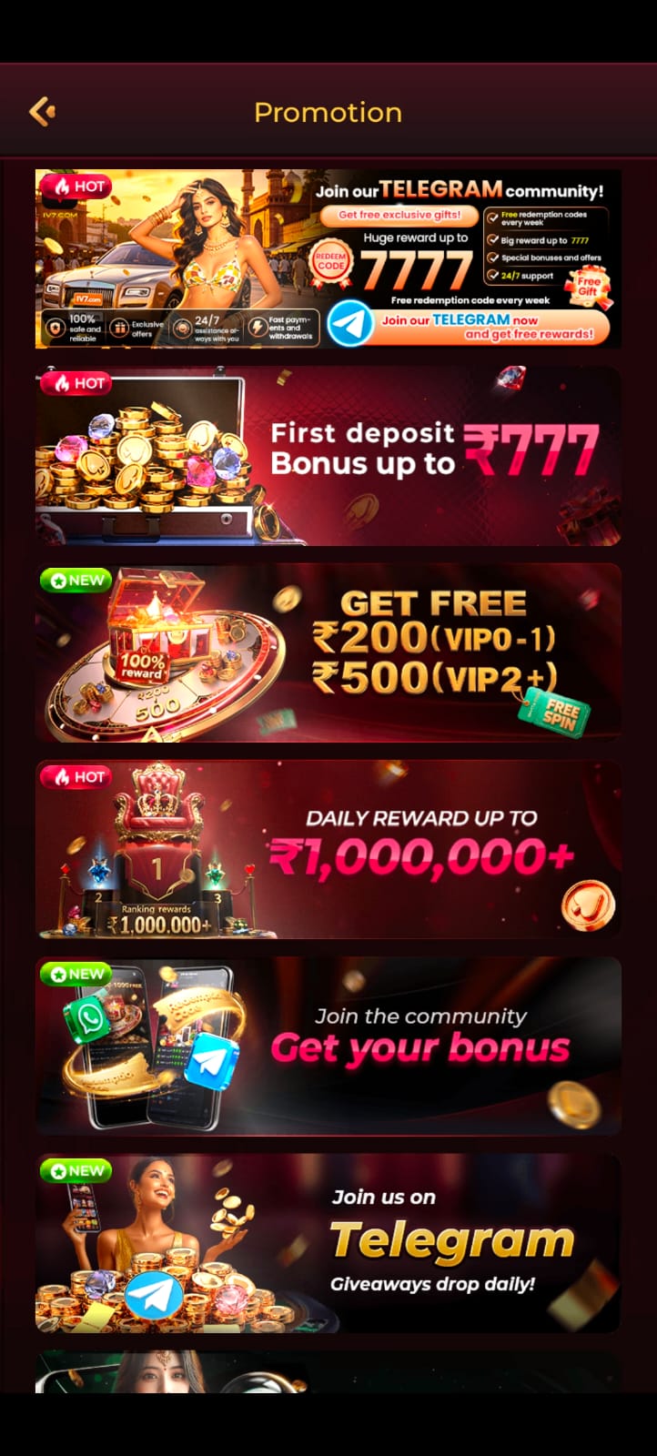 xx7 Game Signup Bonus